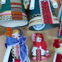 Ретро кукли с национални носии, снимка 3 - Колекции - 33766174