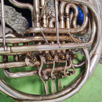 Lignatone French Horn 4RV made in Czechoslovakia - Валдхорна Френска Хорна /ОТЛИЧНА/, снимка 5 - Духови инструменти - 44714021