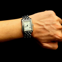 TCM QUARTZ  часовник от неръждаема стомана , снимка 1 - Дамски - 44734266