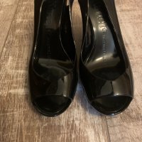 Уникални нови черни силиконови Kartell сандали на платформа , снимка 2 - Сандали - 36967450