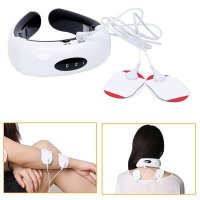 НОВИ!!! 3D ЕЛЕКТРОИМПУЛСЕН МАСАЖОР, електромагнитен масажор за врат , тяло , крака и ръце, снимка 3 - Друга електроника - 31602492