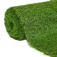 vidaXL Изкуствена трева, 1x15 м/40 мм, зелена(SKU:318332, снимка 1 - Други - 44679720