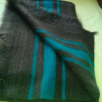 Домашно тъкано одеяло от чиста вълна, снимка 3 - Олекотени завивки и одеяла - 29523758