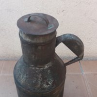 стар възрожденски гюм метален - 4 литров , снимка 3 - Антикварни и старинни предмети - 38571794