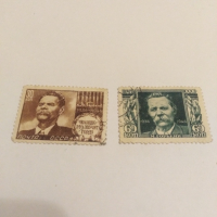 Пощенски марки 1946 Ссср , снимка 1 - Филателия - 44605129