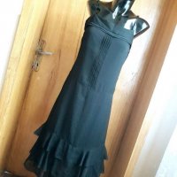 Черна дълга рокля Vero Moda Л/ХЛ, снимка 1 - Рокли - 22459986