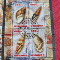Пощенски марки чиста комплектна серия екзотични рапани поща Република Чад,Сейшелите Руанда 29823 , снимка 6 - Филателия - 37690206