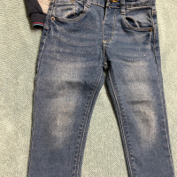 Комплект дънки с жилетка ZARA , 86-92, снимка 5 - Комплекти за бебе - 44708683