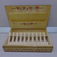 Стара дървена кутия за цигари – табакера, снимка 1 - Колекции - 31176796