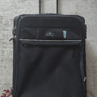 Samsonite куфар карета черен 60 см, снимка 3 - Куфари - 44717625