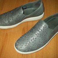 N41 Ecco/естествена кожа/дамски обувки, снимка 9 - Дамски ежедневни обувки - 38071557