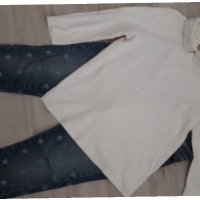 Бяла блуза H&M, снимка 2 - Блузи с дълъг ръкав и пуловери - 30537417