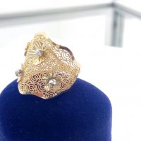 Златен пръстен-3,65гр/14кр, снимка 2 - Пръстени - 37284117