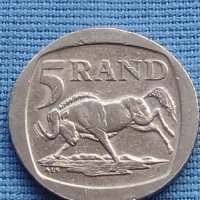Монета 5 ранда 1994г. Африка рядка за КОЛЕКЦИОНЕРИ 40874, снимка 1 - Нумизматика и бонистика - 42775335