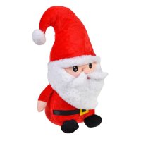 Коледен плюшен Дядо Коледа 35см, снимка 2 - Плюшени играчки - 42788721