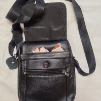 Чанта от естествена кожа, снимка 3 - Чанти - 42674090