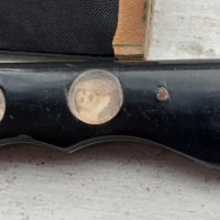 Уникален стар критски ергенски нож острие ножче със снимки, снимка 2 - Антикварни и старинни предмети - 44481449