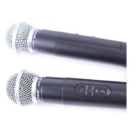 Професионална система SM-58, 2 безжичени микрофона, куфар, снимка 3 - Микрофони - 42551743
