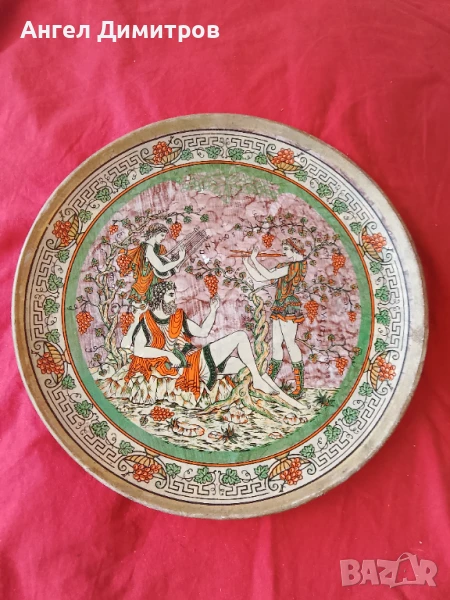 Стара керамика чиния Гърция , снимка 1