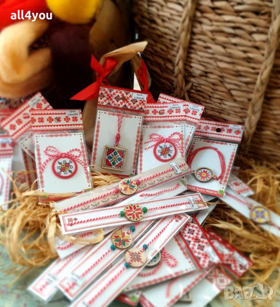 Ръчно бродирани мартеници, снимка 1