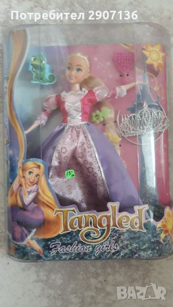 КУКЛА РАПУНЦЕЛ С АКСЕСОАРИ , снимка 1