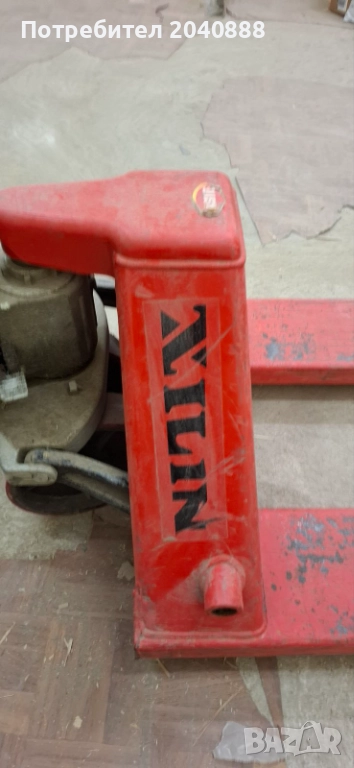 палетна количка, снимка 1