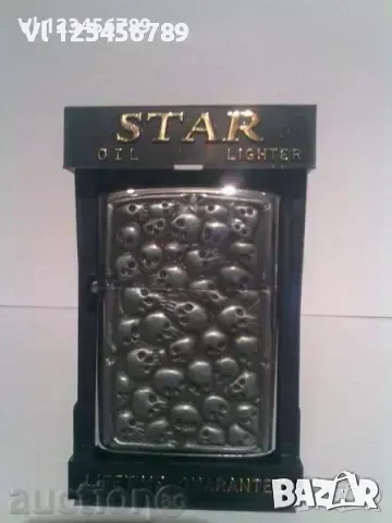 Бензинова запалка STAR - ЧЕРЕПИ (3), снимка 1