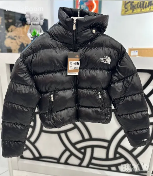 The North Face черно дамско късо зимно яке, снимка 1