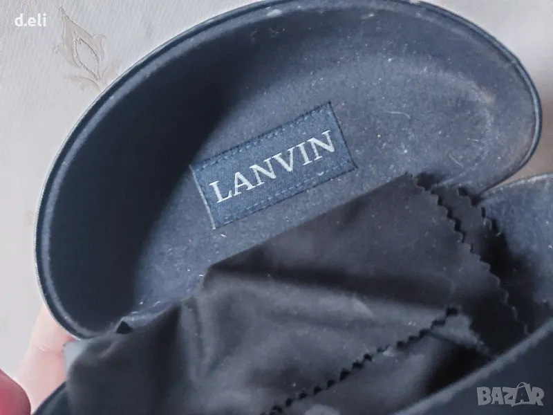 LANVIN Original. Голям твърд калъф за очила, снимка 1