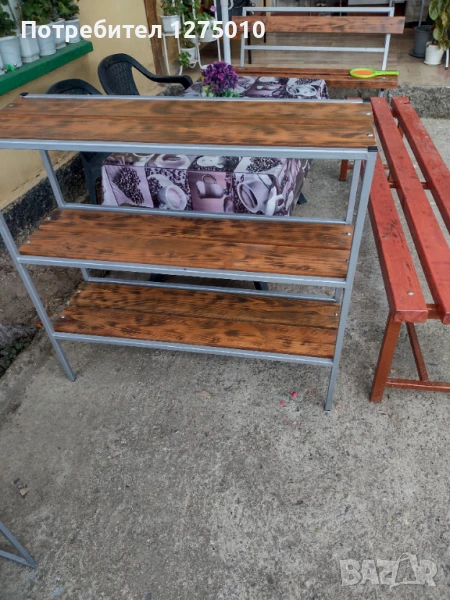  Метален стелаж  рафт , снимка 1