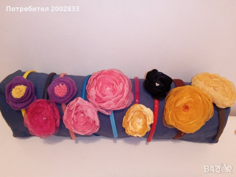 Диадеми с цветя ръчна изработка , снимка 1