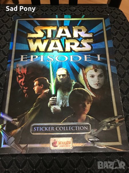 Star Wars Episode 1 Merlin 1999 Sticker Collection албум със стикери, снимка 1