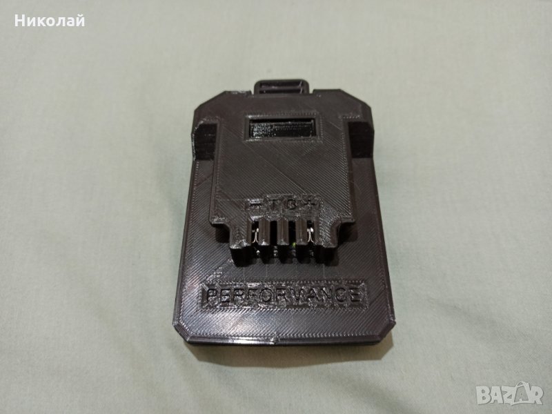 Преходник от батерия Parkside X20 към серия Parkside performans , снимка 1