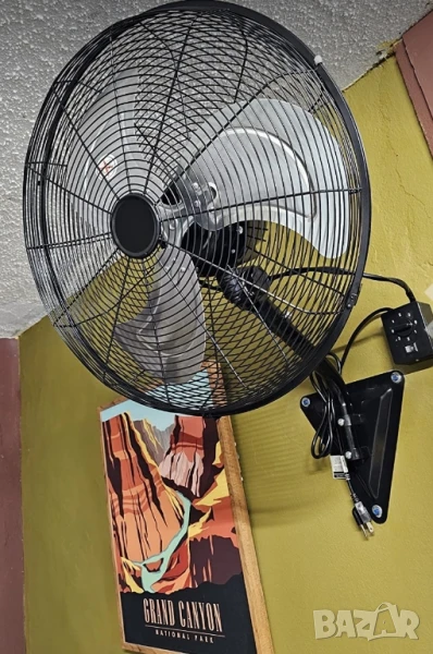 Вентилатор стенен 26''/30" Muhler, 160W, индустриален, снимка 1
