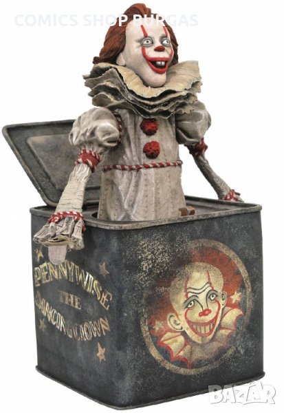 Статуетка Diamond Select IT 2 - Pennywise, 23 cm, снимка 1