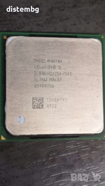 Процесор Intel Celeron D 2.8 GHz  s.478  , снимка 1