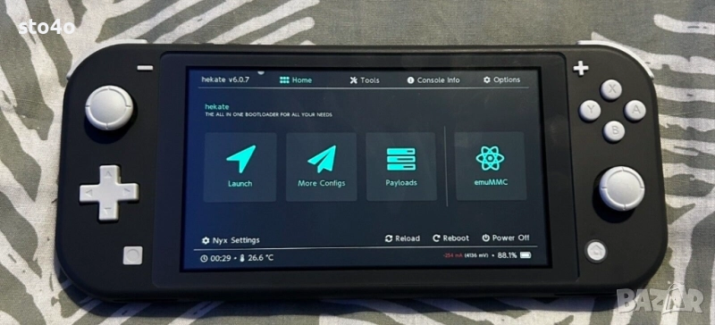 Хакнат Nintendo Switch Lite, снимка 1