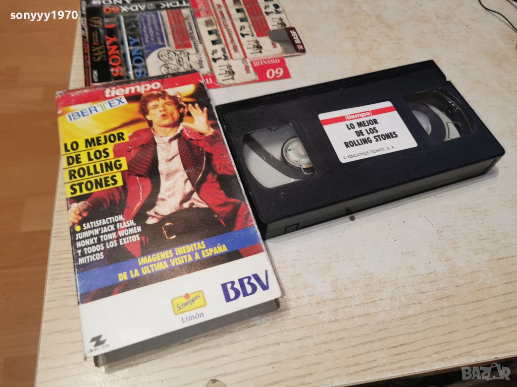 ROLLING STONES-VHS ORIGINAL TAPE 2912251000, снимка 1