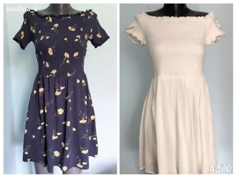 Два броя / Маркова рокля с открити рамене "bpc" bonprix collection и "go Coco" / унисайз , снимка 1