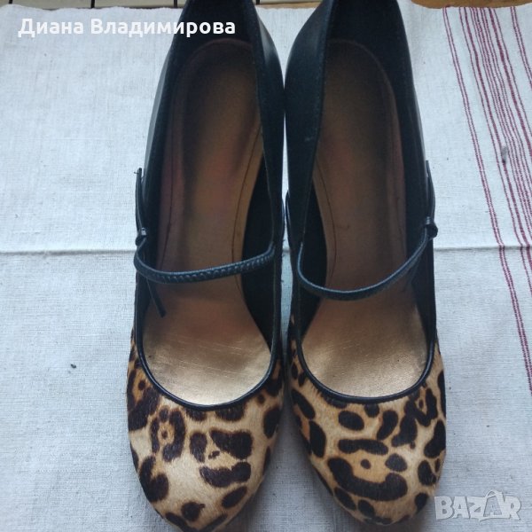 Страхотни обувки естествена кожа, стелка Адидас, снимка 1