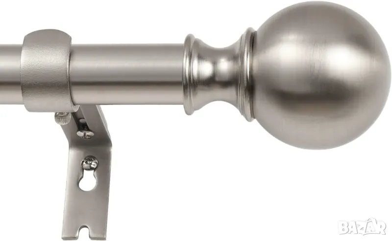 Корниз за Перде Amazon Basics 2,54 см Кръгли Накрайници, 91,4 - 182,8 сантиметра!, снимка 1