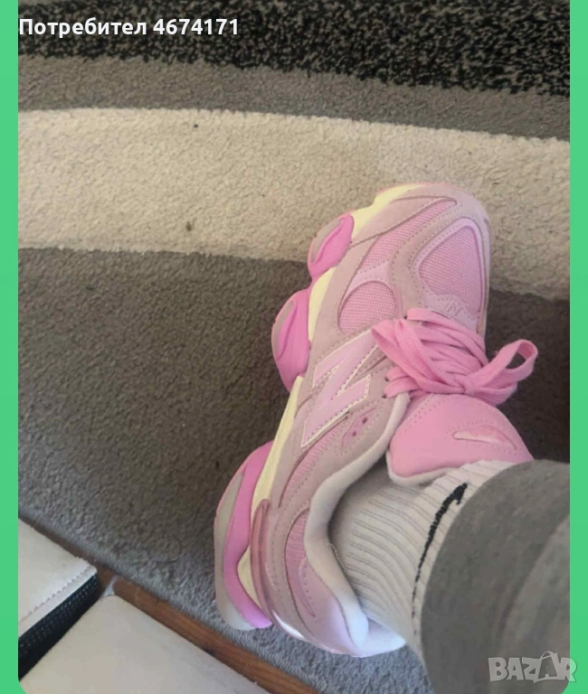 Дамски маратонки New balance розови, снимка 1