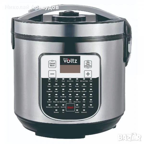 Мултикукър Voltz OV51985J5 900W/5л.-45програми, LED дисплей, снимка 1