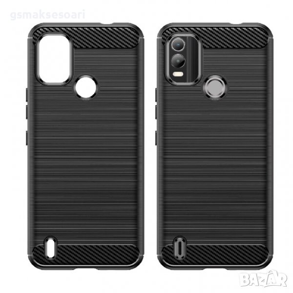 Nokia C21 Plus - Удароустойчив Кейс Гръб CARBON, снимка 1