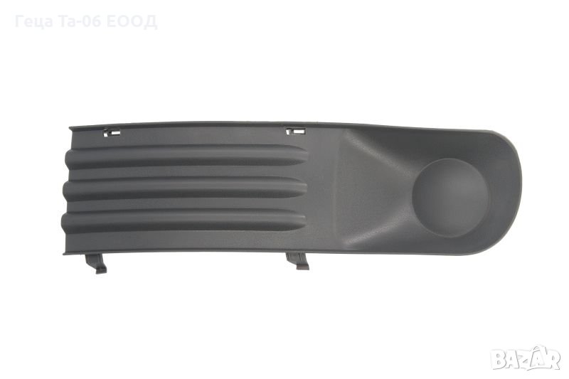 Vw Transporter (T5) / Решетка предна броня лява без отвор за Транспортер T5 с 3 ребра, снимка 1