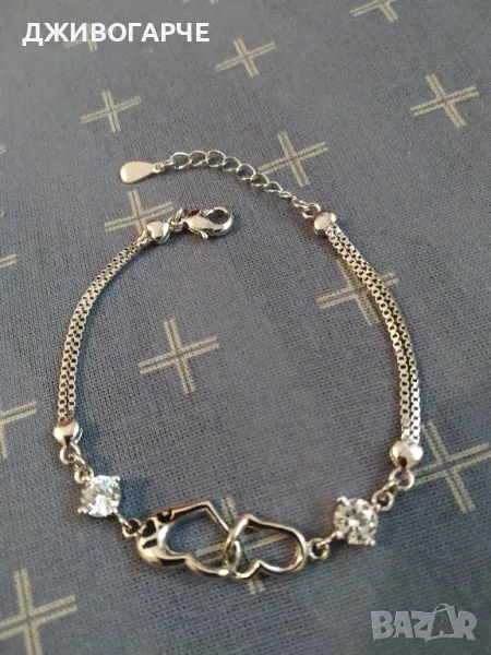 Нова, сребърна гривна. Поставена в кутия лукс, снимка 1