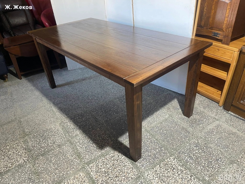 Масивна трапезна маса, снимка 1