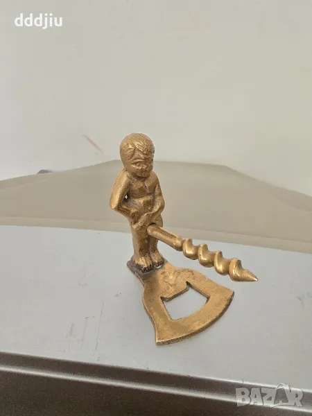 Бронзова отварачка тирбушон, снимка 1