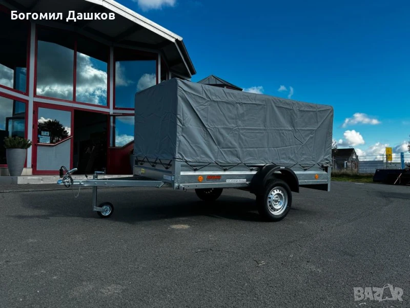 Продавам ново ремарке до 750 кг. и обем на товарната площ 3.75 м², снимка 1