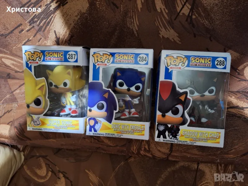 Funko Pop фигури Sonic , снимка 1